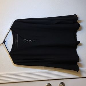 Rock & Republic Bell Sleeve Top, Size XL